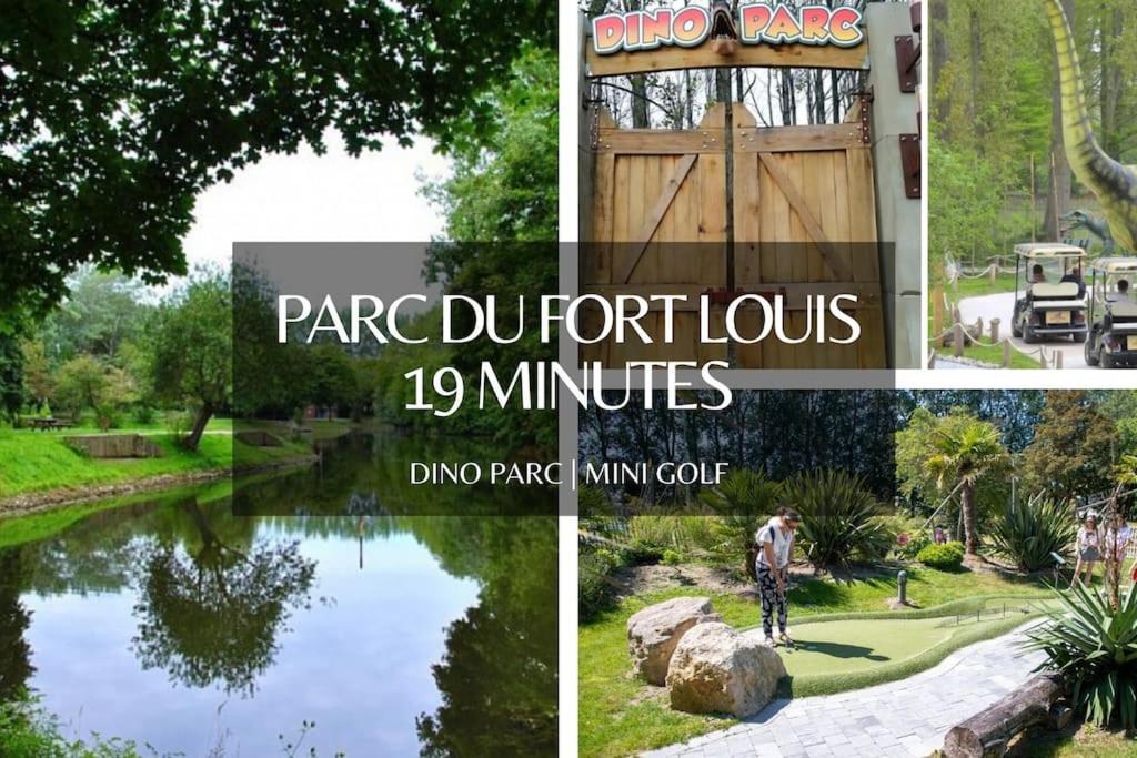 *L'Ecrin De L'Etang* Depaysement Assure Villa Bourbourg Exterior photo