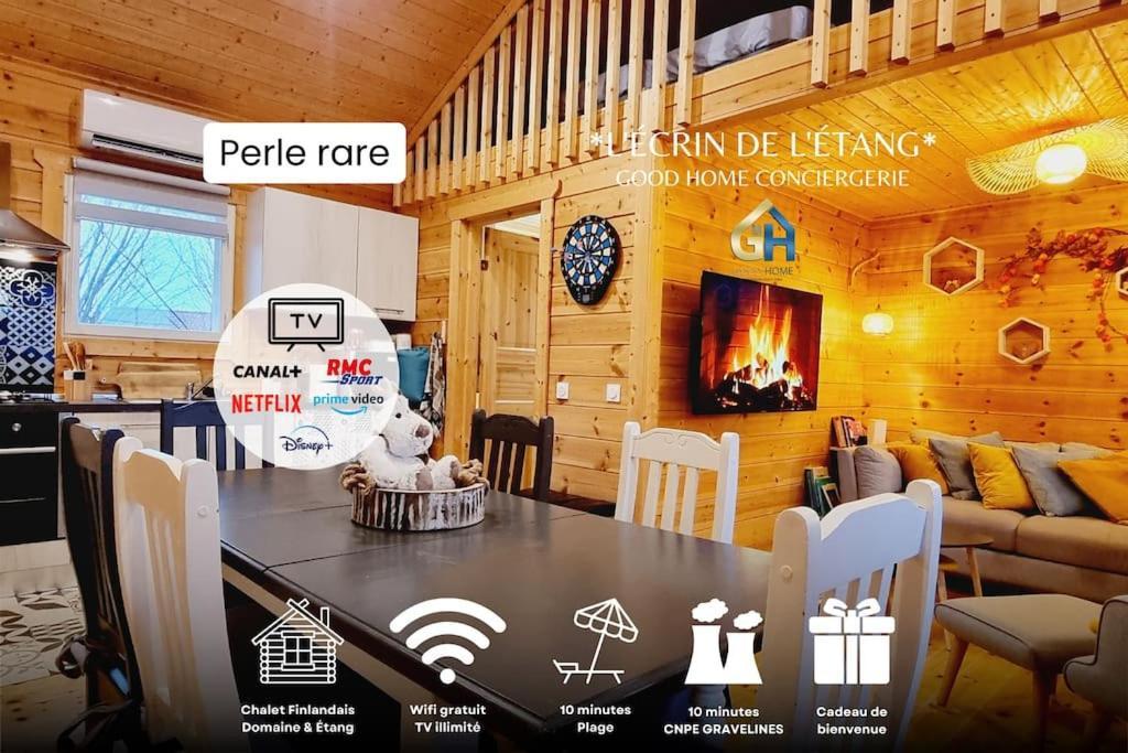 *L'Ecrin De L'Etang* Depaysement Assure Villa Bourbourg Exterior photo